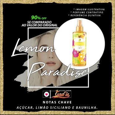 Perfume Similar Gadis 568 Inspirado em Lemon Paradise Contratipo